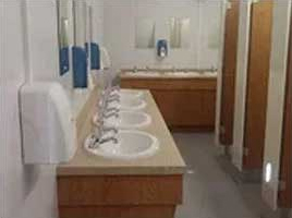 Hygienically Cleaned Toilets